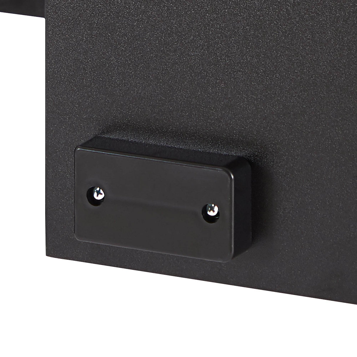 Classic Black TV Stand With RGB LED Lighting - Omega Lifestyles