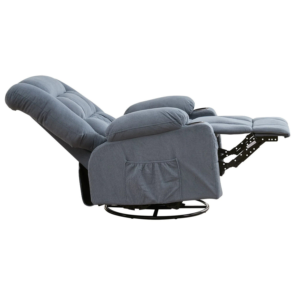 3D Kneading Heated Rocker Recliner Chair With USB Port - Omega Lifestyles