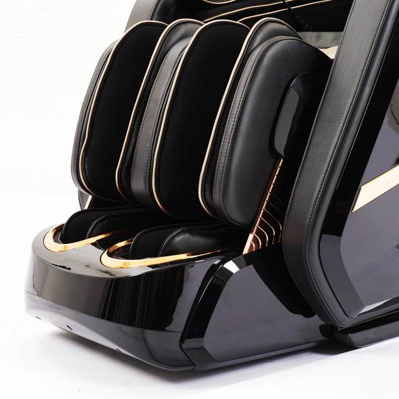 4D SL Track Zero Gravity Full Body Heated Massage Chair with AI Voice Control,Memory Function