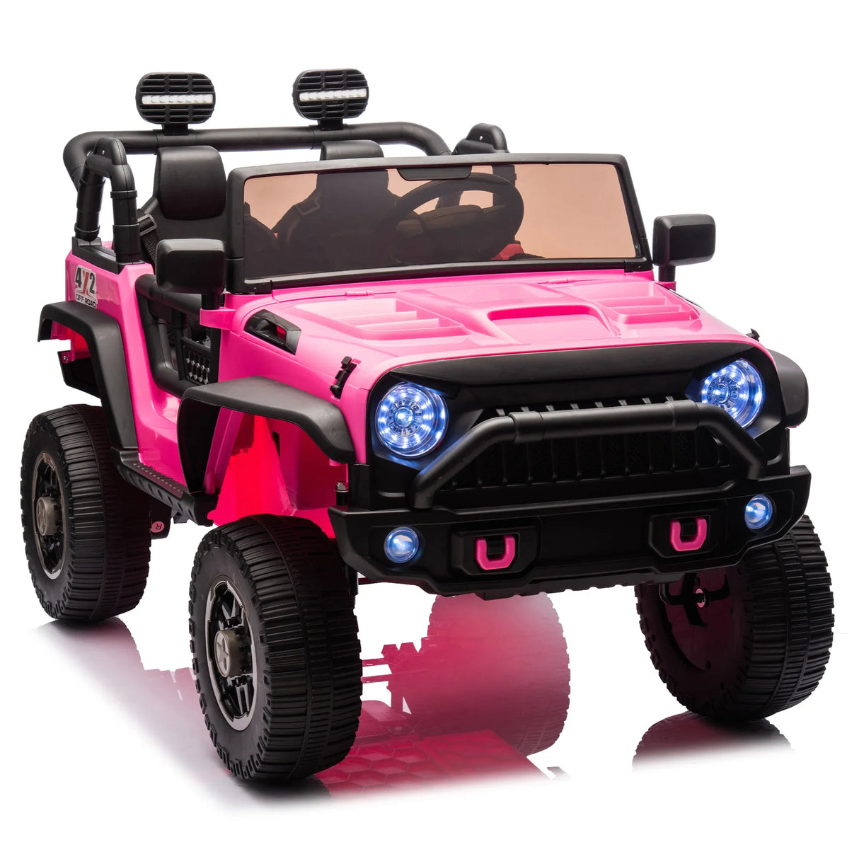 24V Two-Seater Kids Ride On Truck With Bluetooth Remote Control - Omega Lifestyles