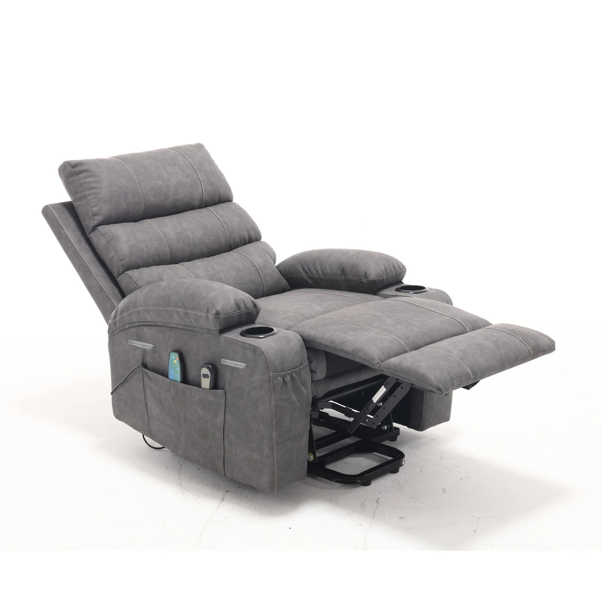 Electric Power Lift Recliner Chair With Massage Heat - Omega Lifestyles