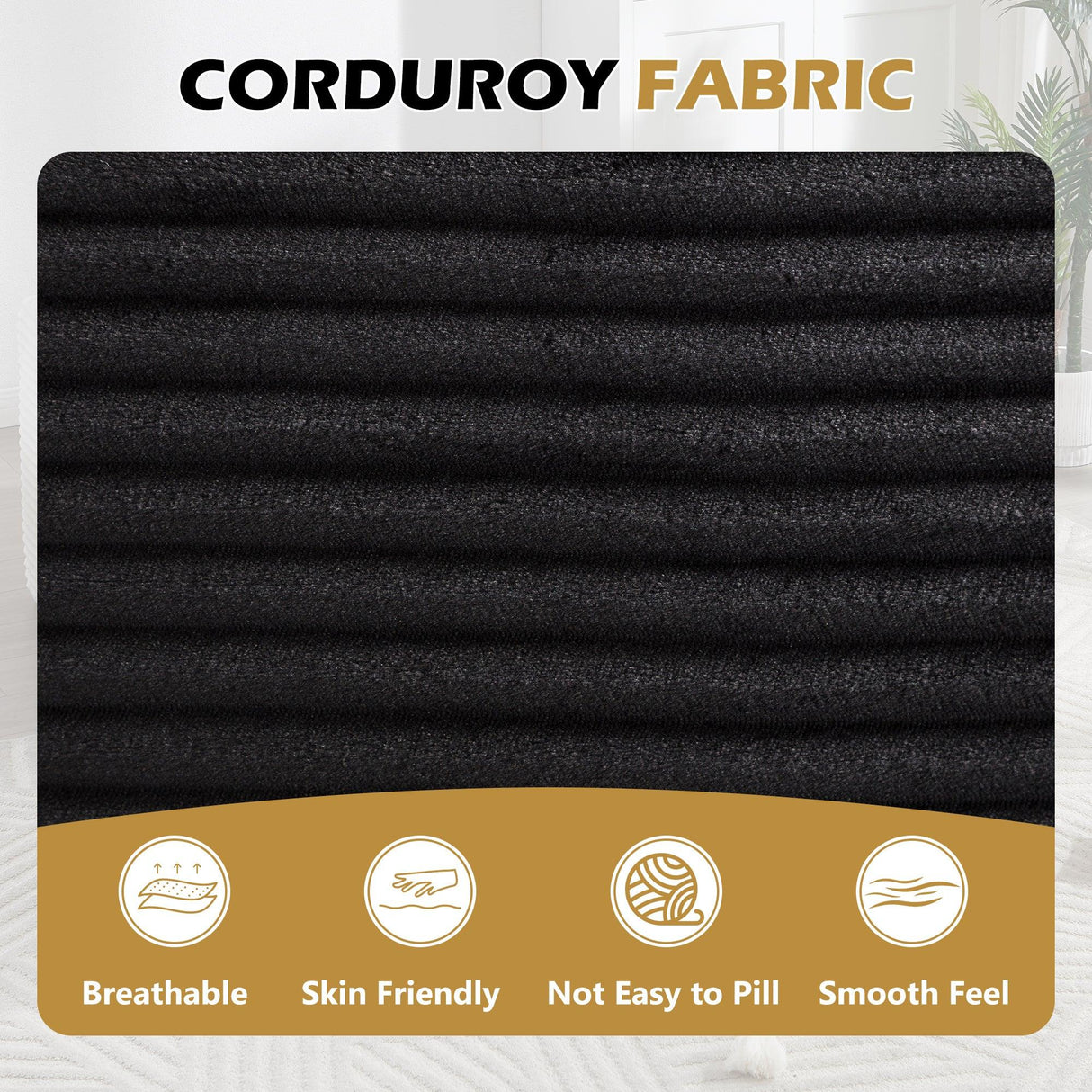 Oversized Corduroy Fabric Twin Sleeper Chaise Lounge Chair - Omega Lifestyles