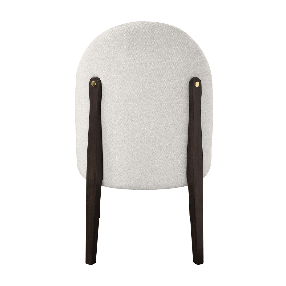 Set of 2 Beige Fabric Upholstered Side Chairs - Omega Lifestyles