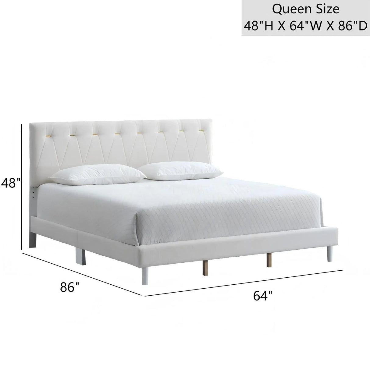 Queen Soft Teddy Bear Polyester Platform Bed Frame - Omega Lifestyles