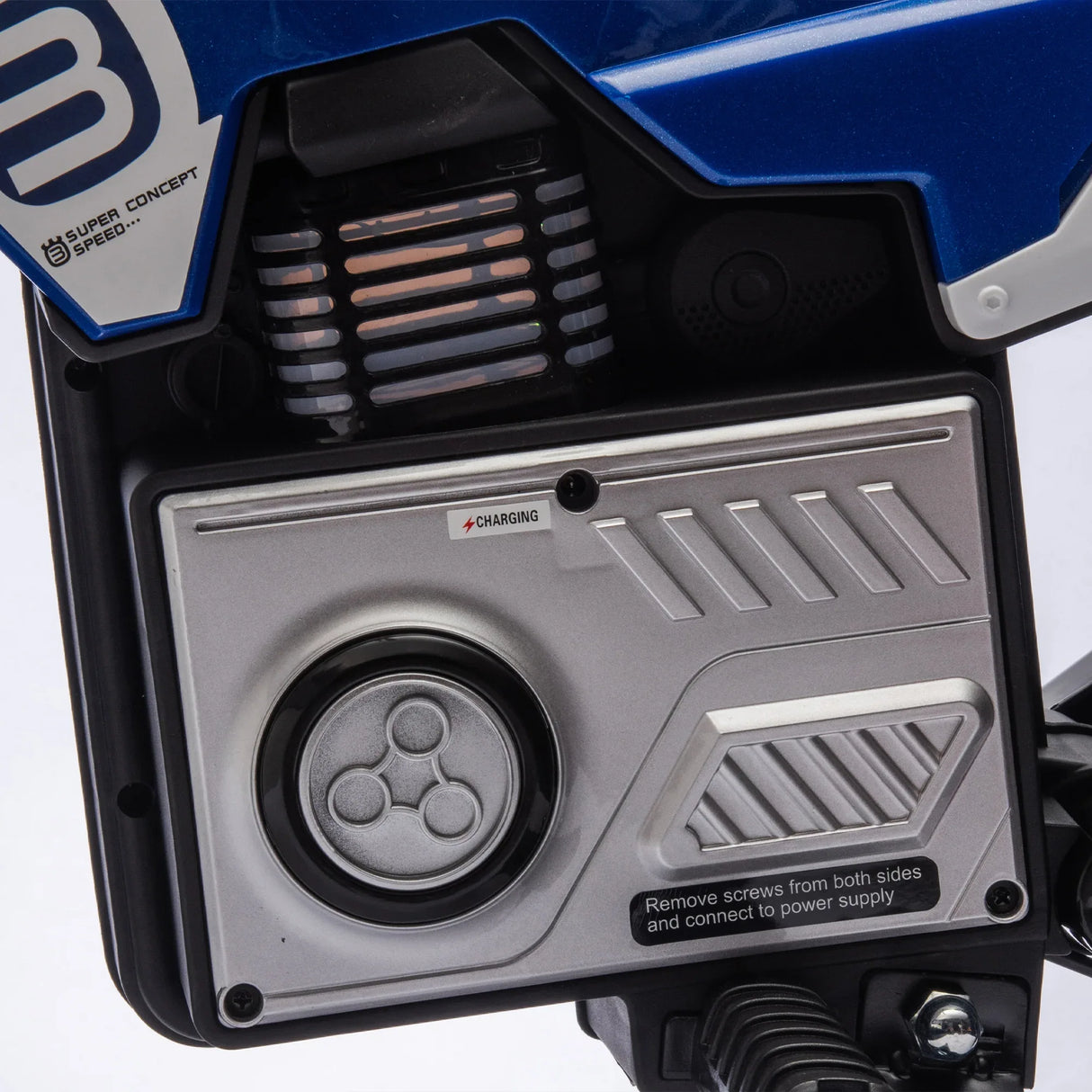 24V Kids Electric Ride On Motocross Motorcycle With Bluetooth - Omega Lifestyles