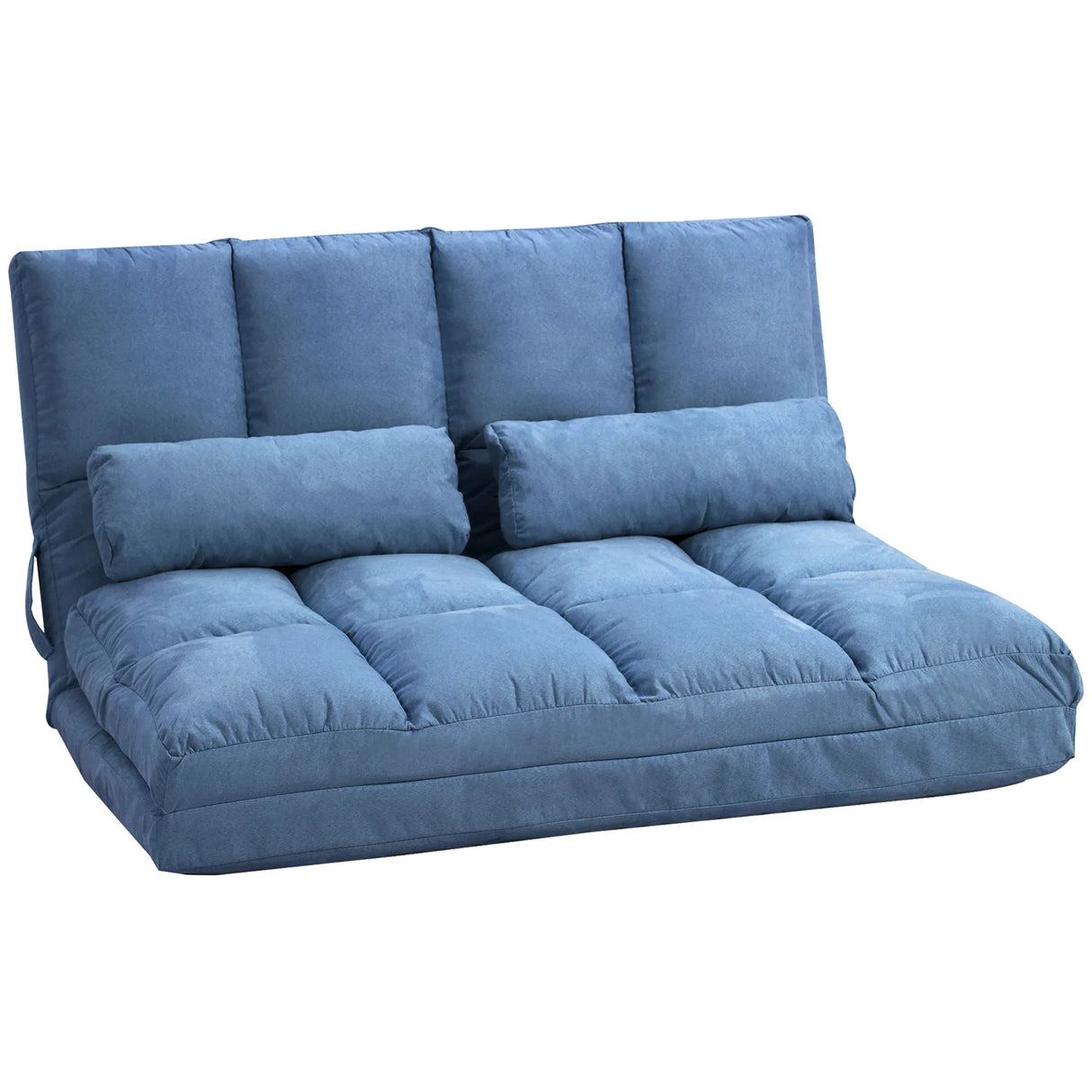 Adjustable Floor Sofa Chair With 2 Pillows and Headrest - Omega Lifestyles