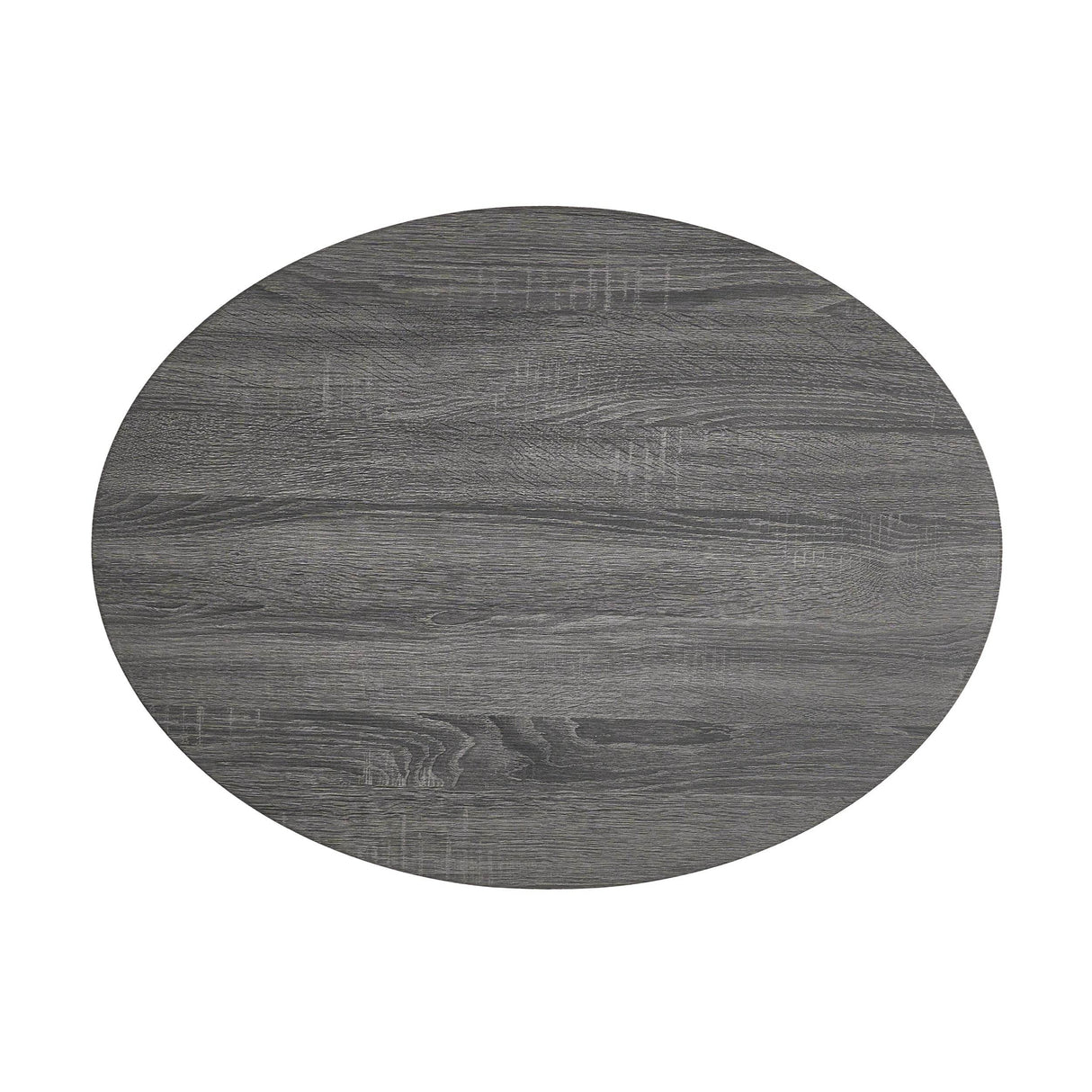 Contemporary Small Oval Rotating Coffee Table - Sleep Galleria