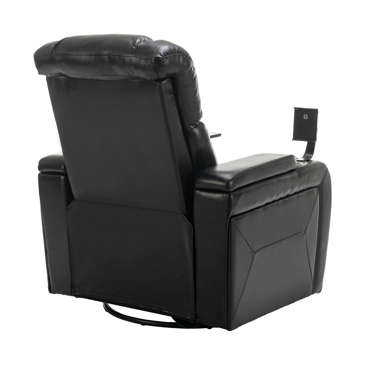 Power Reclining PU Leather Home Theater Recliner Chair - Omega Lifestyles
