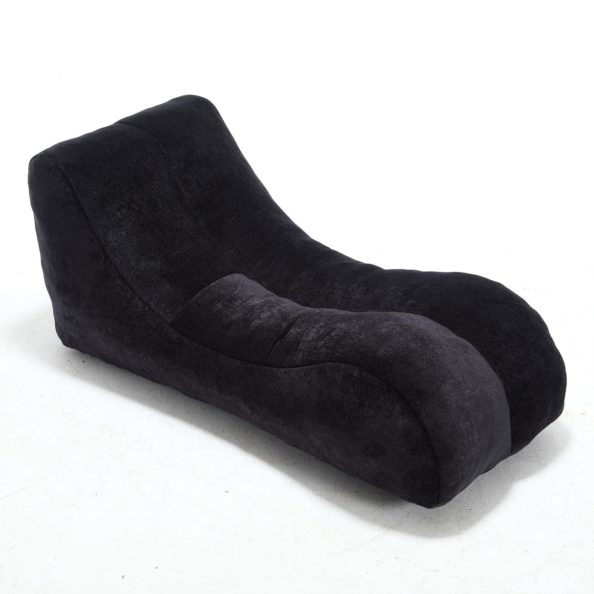 Creative Black Polyester Adult Bean Bag Chair Sofa - Omega Lifestyles