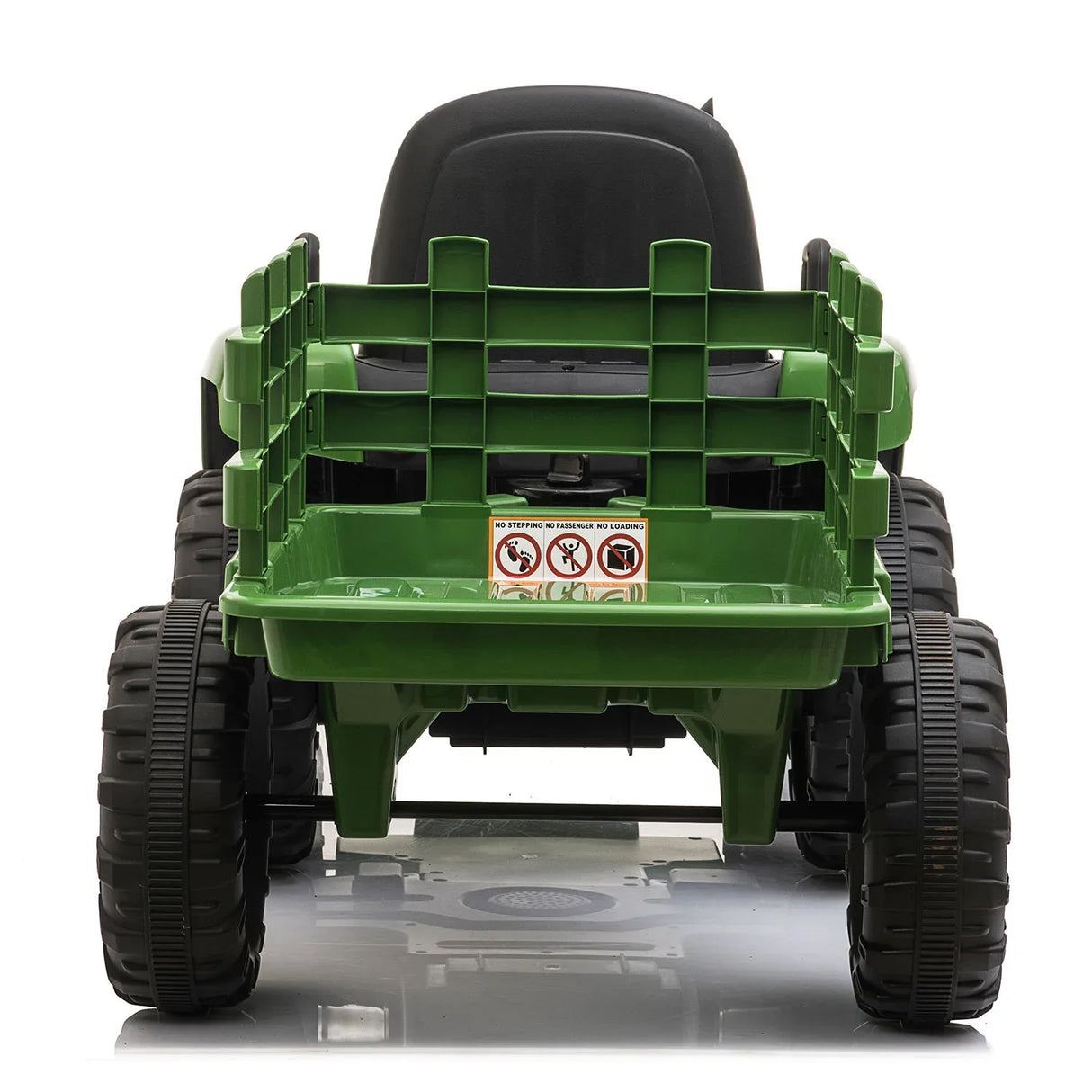 12V Battery Powered Kids Ride-On Tractor With Trailer - Omega Lifestyles