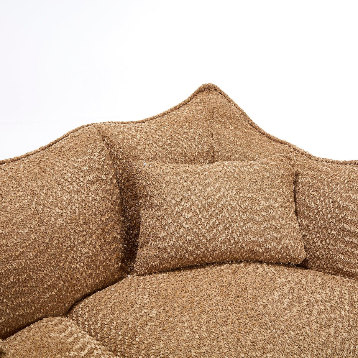 Dual Chenille Bean Bag Chair With High Resilience Foam - Omega Lifestyles