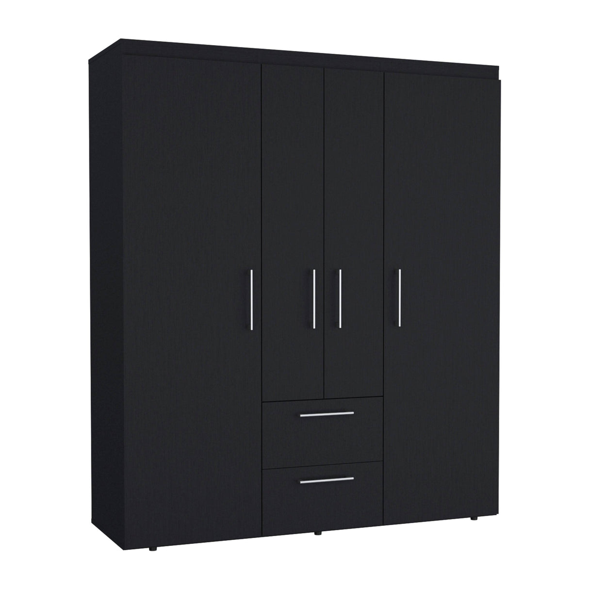 Modern Multi-Section Bedroom Wardrobe With Drawers - Omega Lifestyles
