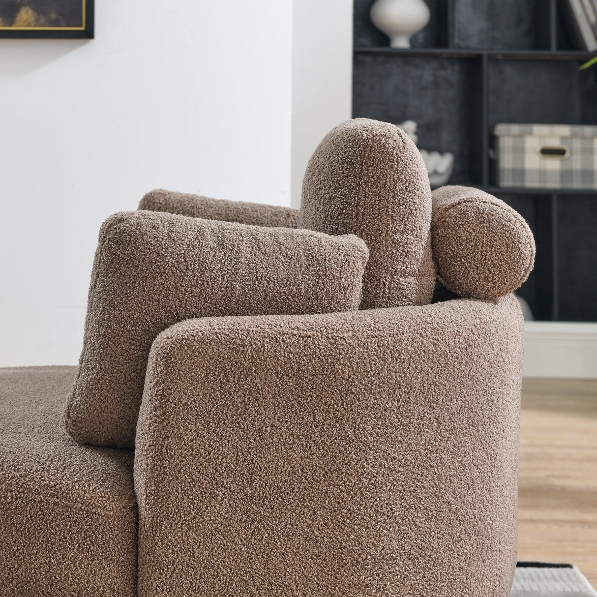 Oversized Modern Swivel Fabric Lounge Chair With Ottoman - Omega Lifestyles