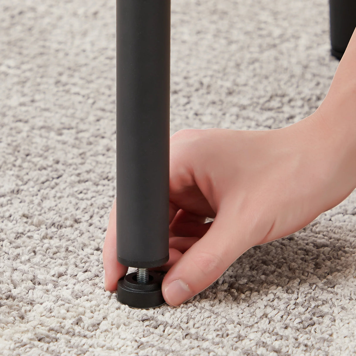 Rustic Grey Particleboard Bar Table Set With Stools - Omega Lifestyles