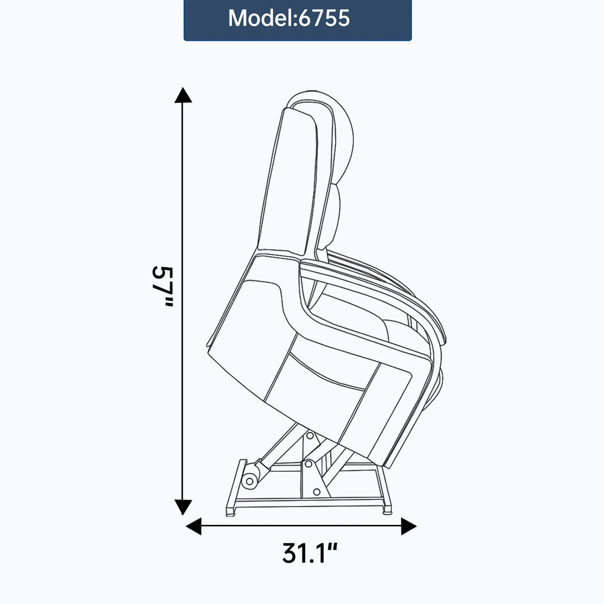 Power Beige Faux Leather Dual Motor Massage Recliner Chair - Omega Lifestyles
