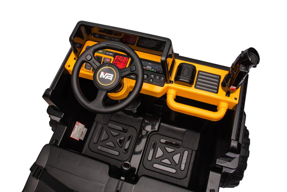 24V Battery Powered Kids Ride On Truck With Remote - Omega Lifestyles