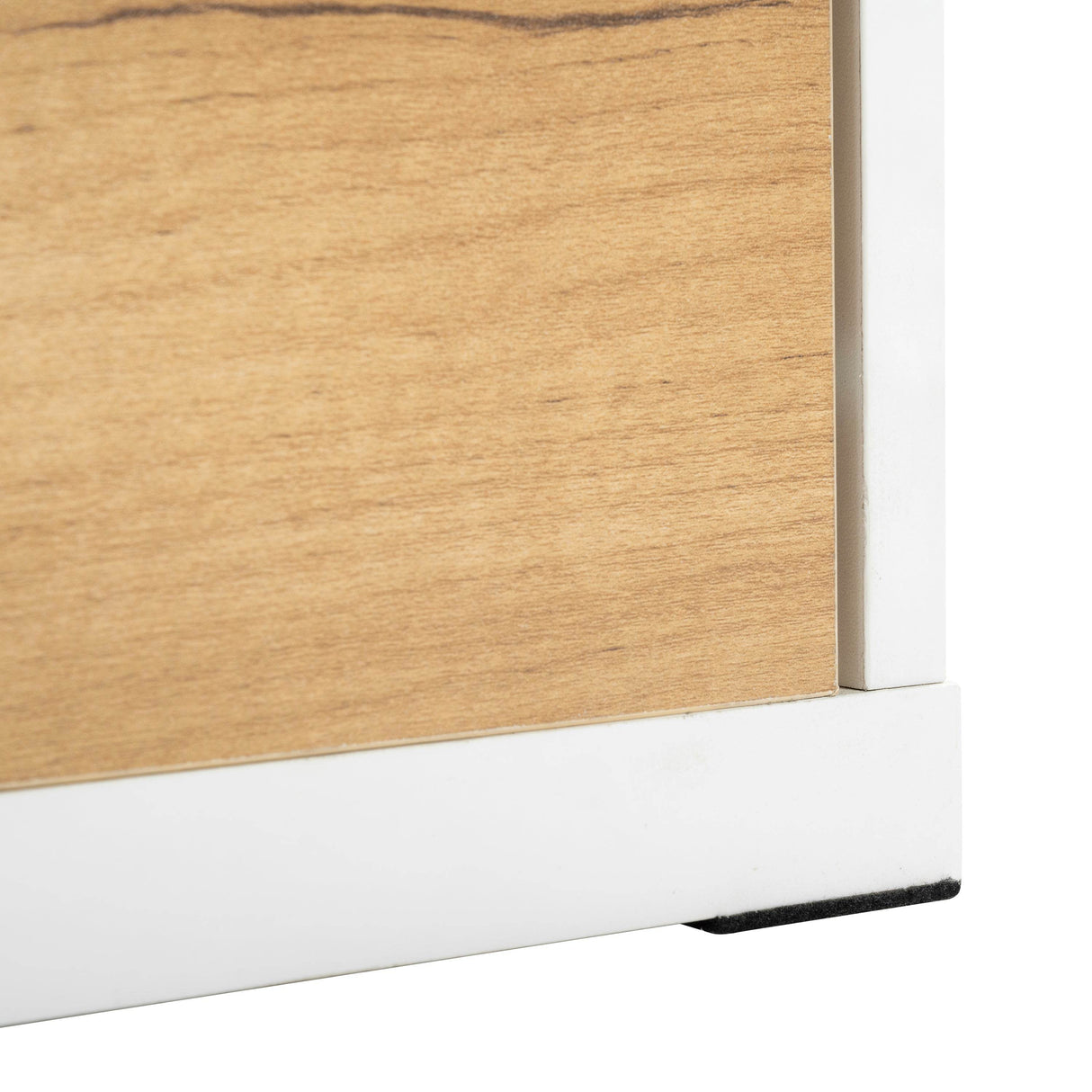 Adjustable Extendable White MDF TV Stand With Storage - Sleep Galleria