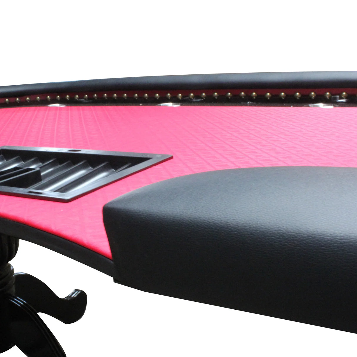 Premium 96-Inch Oval Poker Table With Cup Holders - Omega Lifestyles