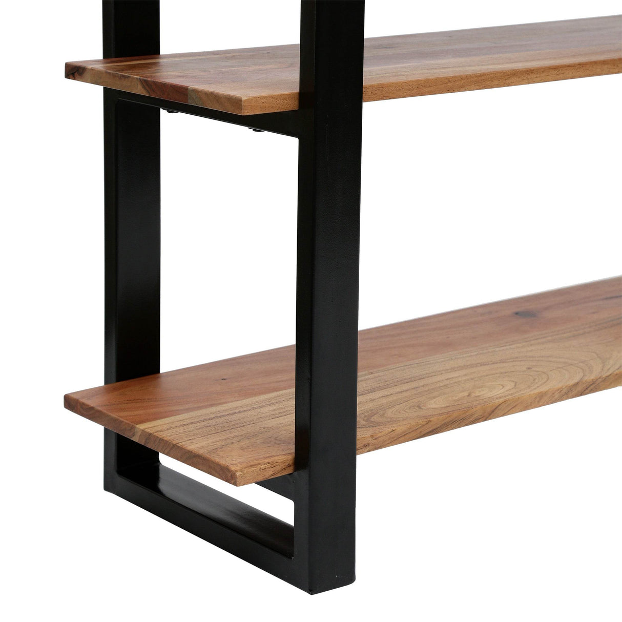 Handcrafted Modern Industrial MDF Metal Media Console Table - Sleep Galleria