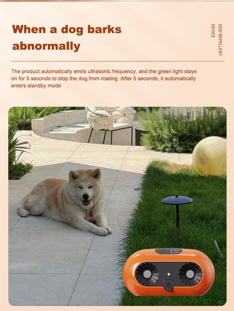 Ultrasonic Anti Bark Pet Relaxation Training Device - Sleep Galleria