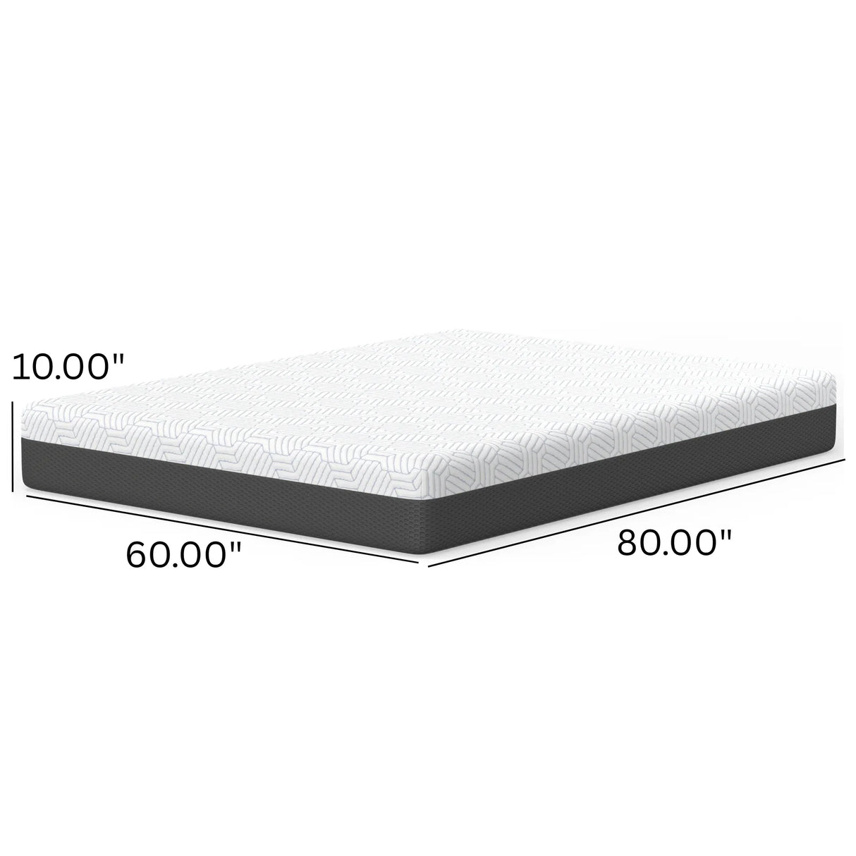 Queen Medium 10-Inch Pur Chill Cooling Memory Foam Mattress - Omega Lifestyles