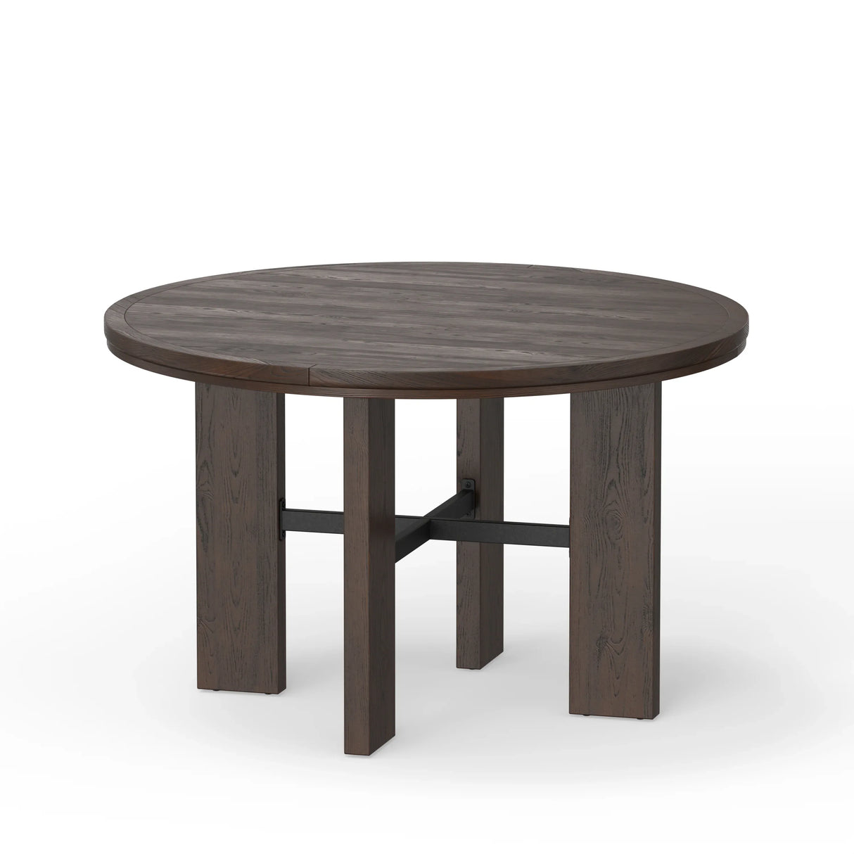 5-Piece Walnut Wood Dining Table and Game Set - Omega Lifestyles