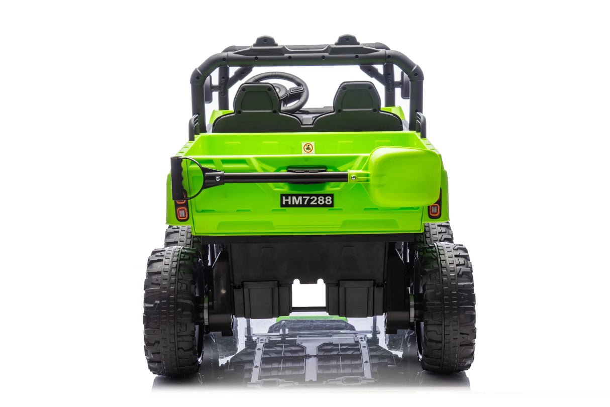 24V 2-Seater 4WD Ride On Dump Truck With Remote Control - Omega Lifestyles