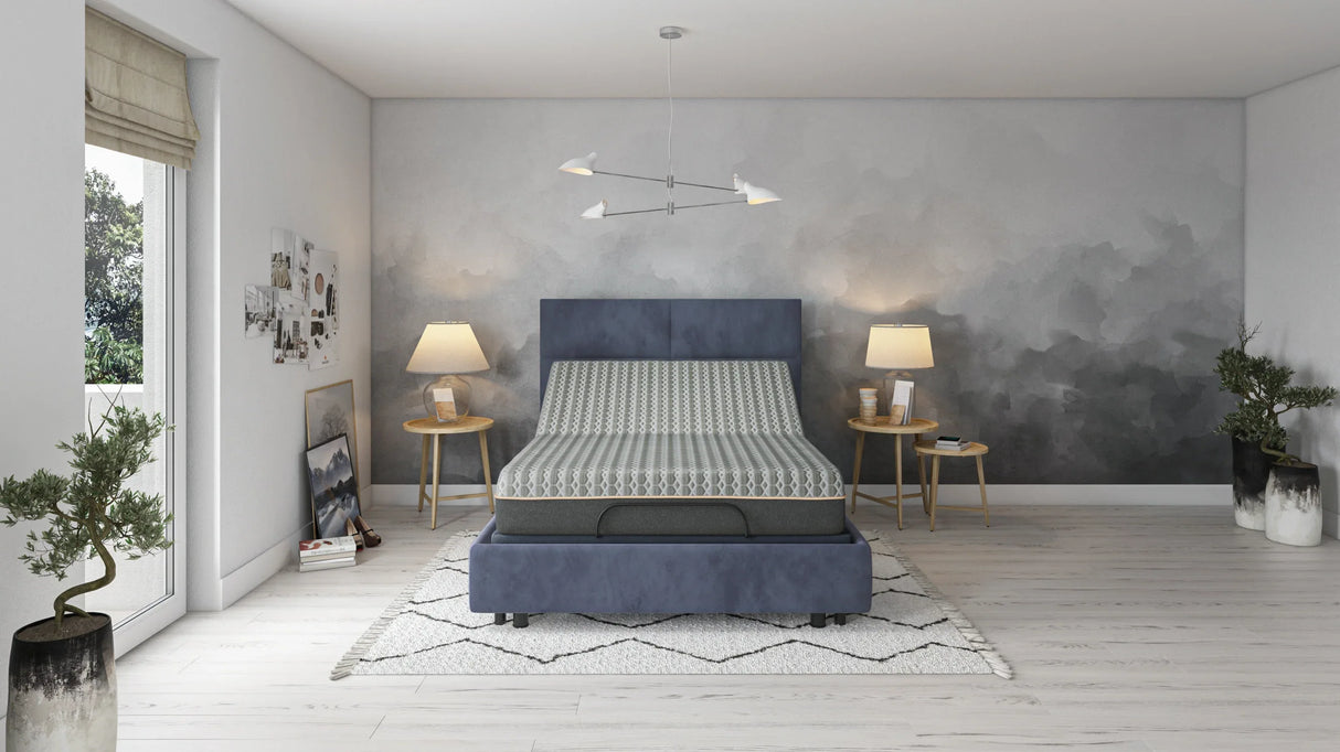 Medium 12-Inch Copper-Infused Hybrid Full Mattress - Omega Lifestyles