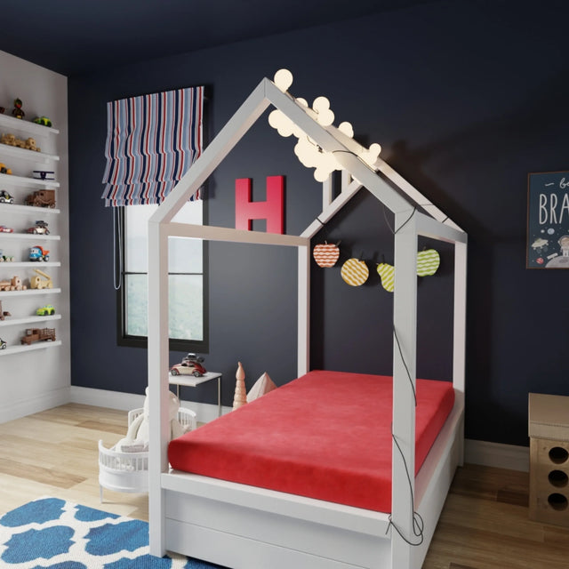 Full Medium 5-Inch Kids Foam Support Mattress - Omega Lifestyles