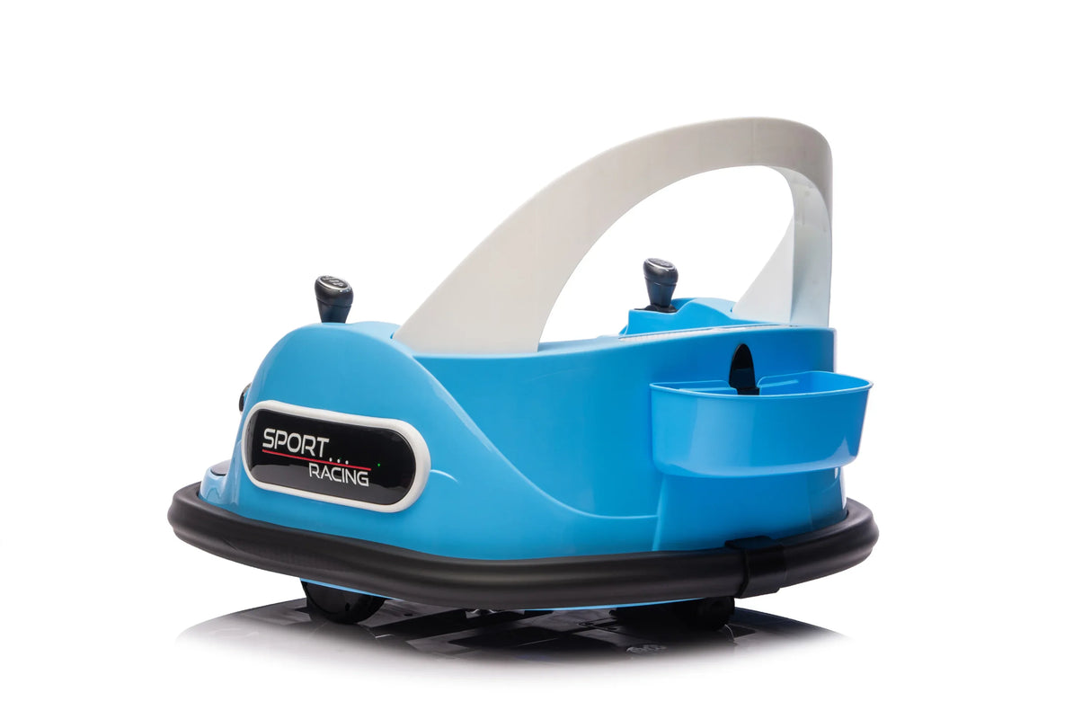 12V Remote Control Ride-On Bumper Car With LED Lights - Omega Lifestyles