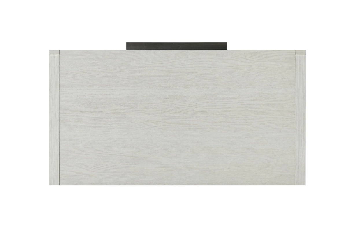 Beige Synthetic Wood Nightstand With Three Drawers - Omega Lifestyles