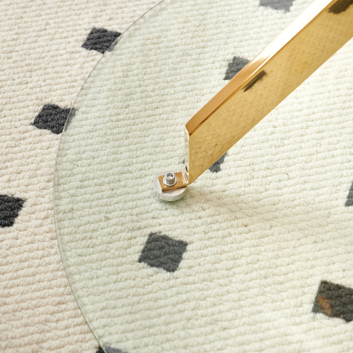 5-Piece Mid-Century Glass Top Metal Leg Dining Set - Omega Lifestyles