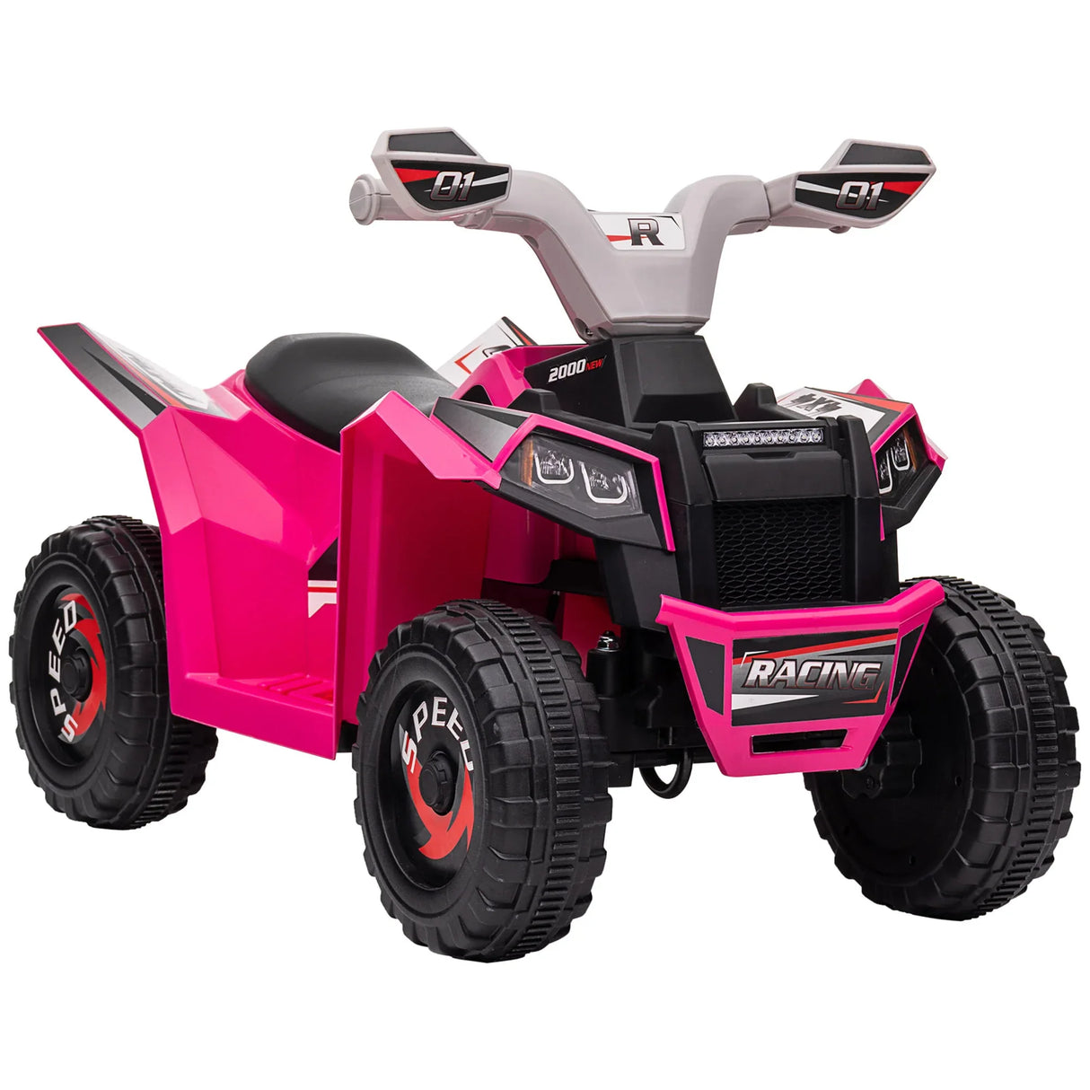 Kids 6V Electric ATV Ride-On With Wear-Resistant Wheels - Omega Lifestyles
