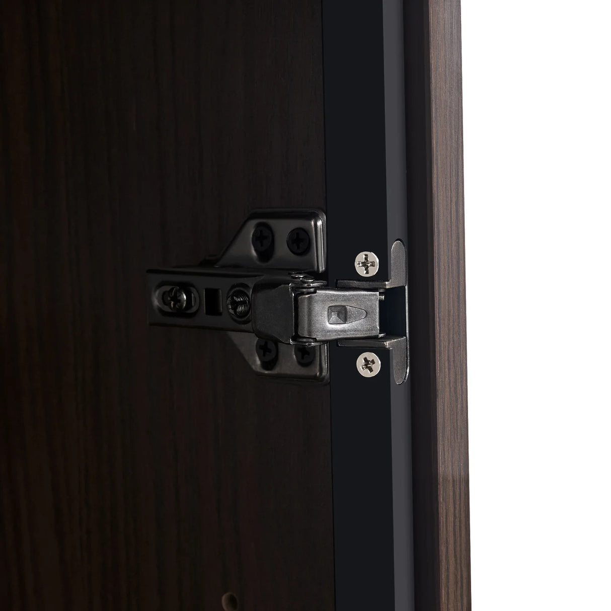 Modern Minimalist LED Curio Cabinet With Tempered Glass Doors - Omega Lifestyles