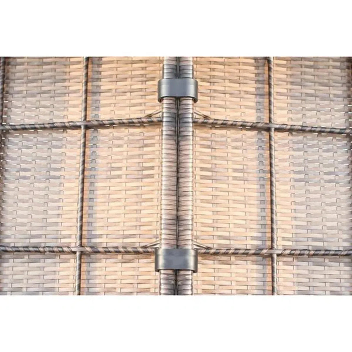 8-Piece Fully Assembled Outdoor Wicker Sectional Set With Cushions - Omega Lifestyles