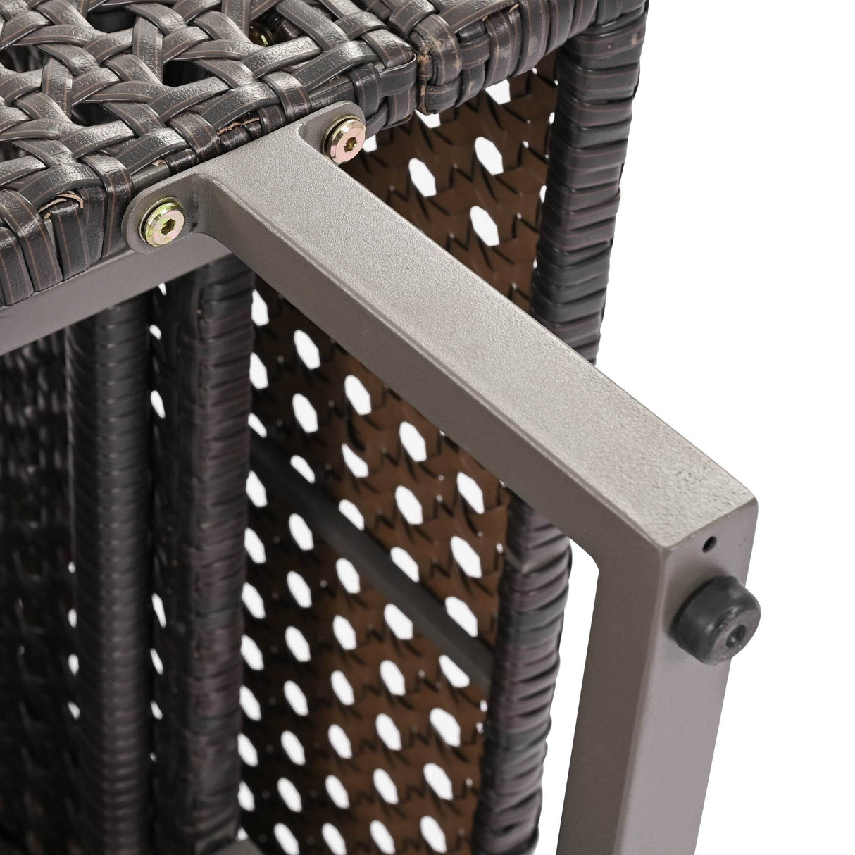 Diamond Weave Outdoor Sectional Furniture Set With Cushions - Omega Lifestyles