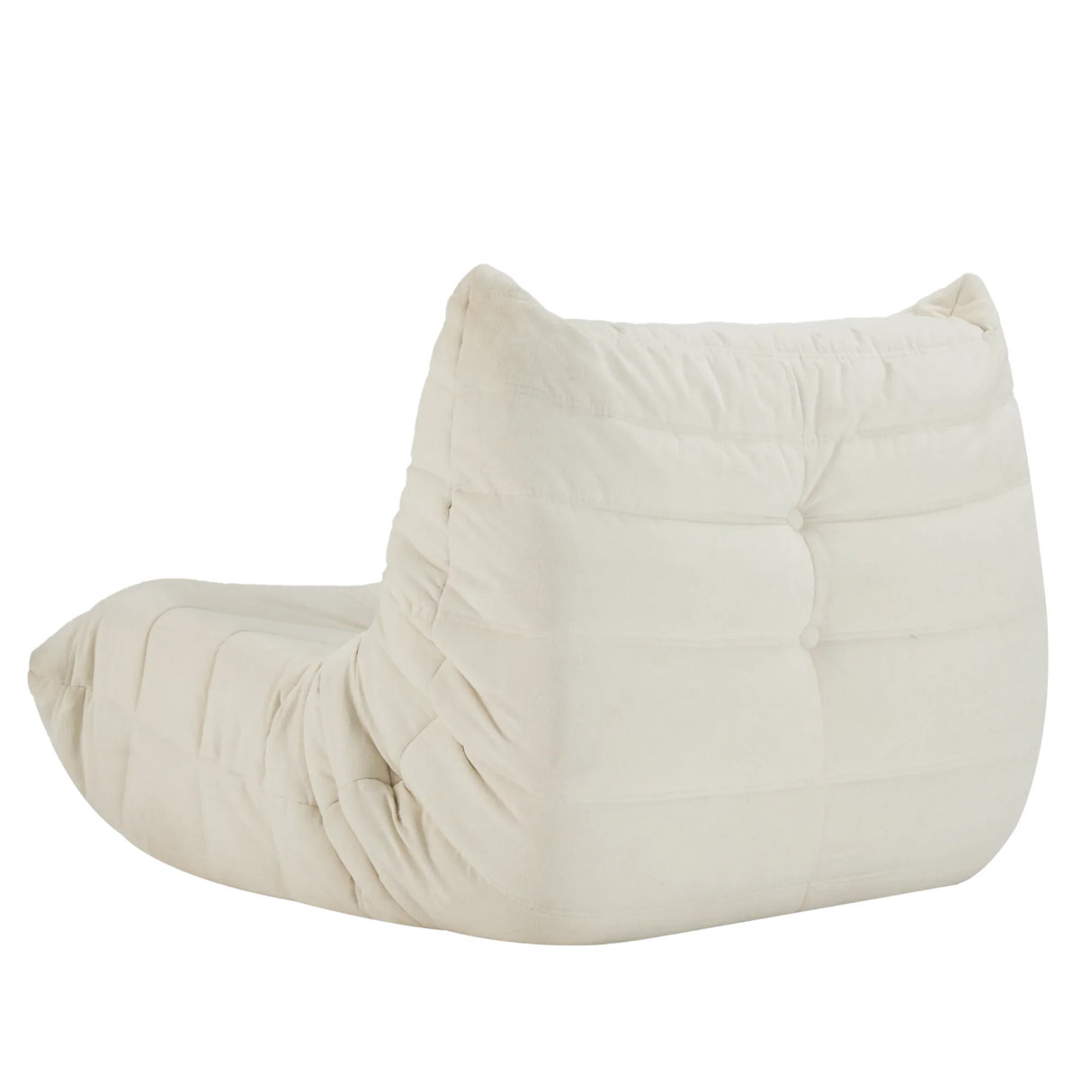 High-Density Foam Ergonomic Art Deco Bean Bag Chair - Omega Lifestyles