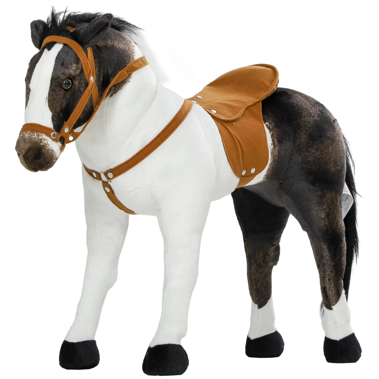 Ride-On Toddler Horse Toy With Neighing Sound - Omega Lifestyles