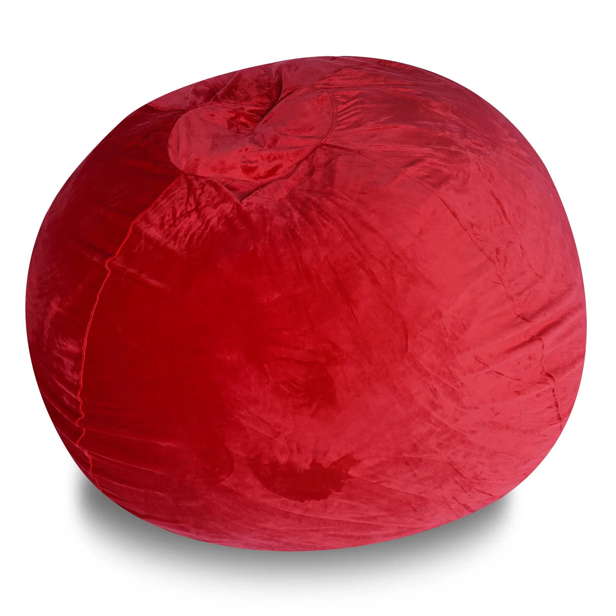 Minky Velvet Foam Filled Plush Bean Bag Chair - Omega Lifestyles