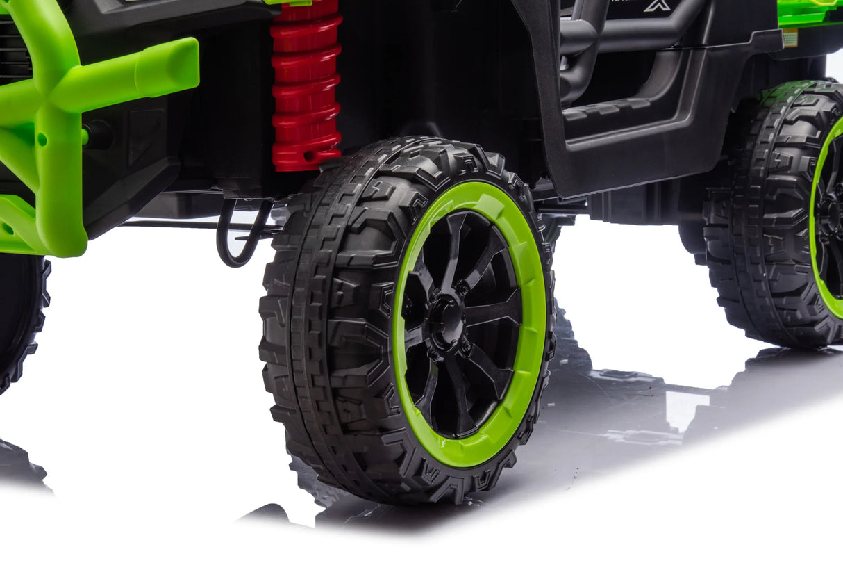 24V 2-Seater 4WD Ride On Dump Truck With Remote Control - Omega Lifestyles