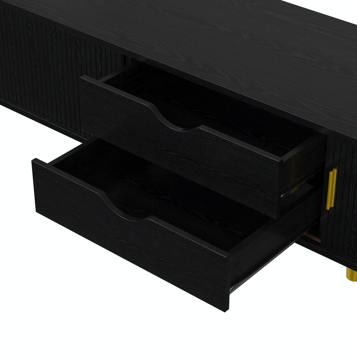 Mid-Century Modern TV Stand And Coffee Table Set - Sleep Galleria