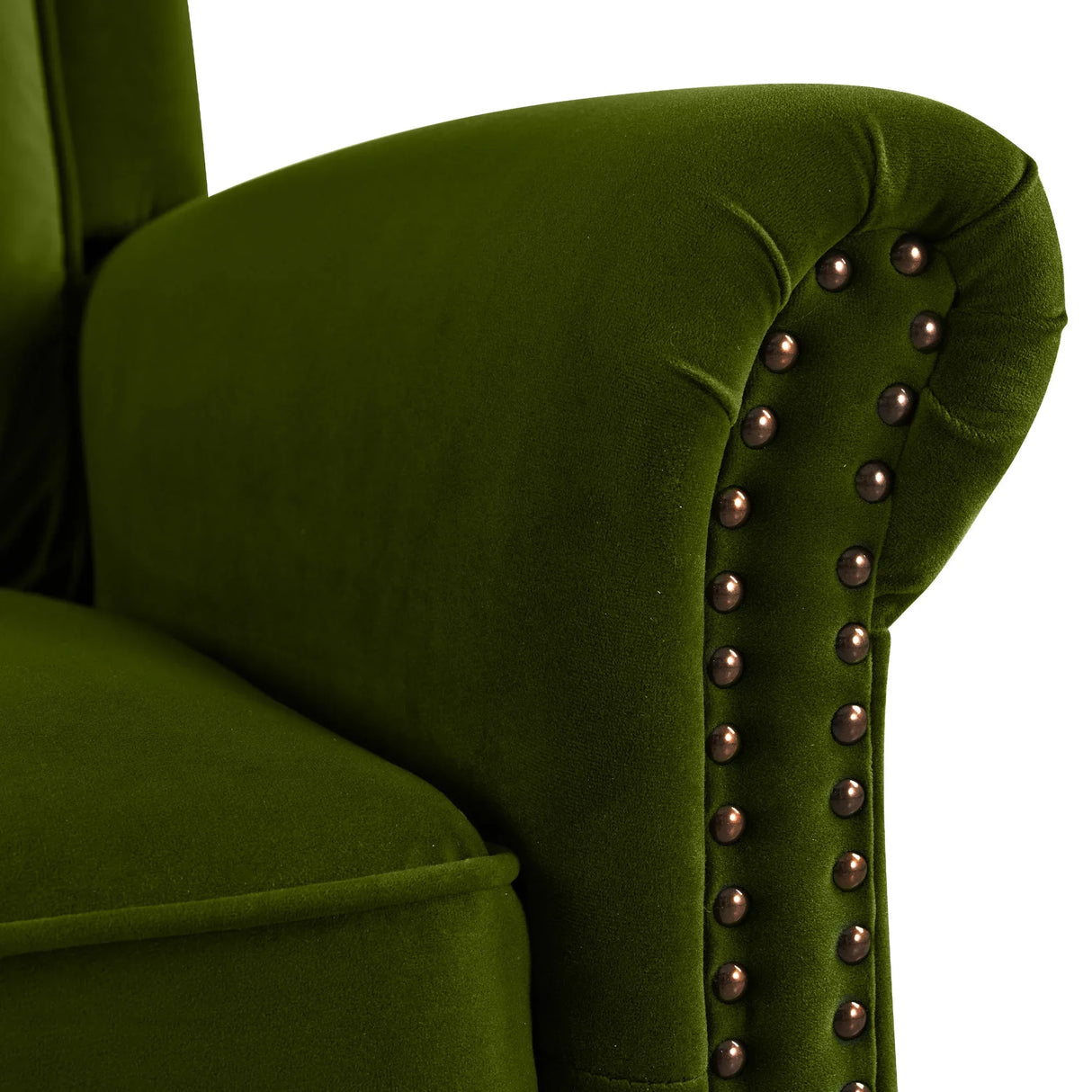 Modern Velvet Adjustable Backrest Swivel Recliner Chair - Omega Lifestyles