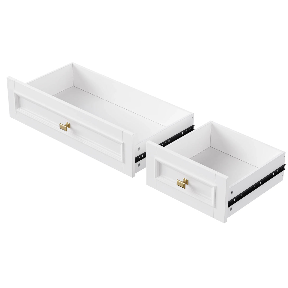 Classic Vintage Embossed White Kitchen Island On Wheels - Omega Lifestyles