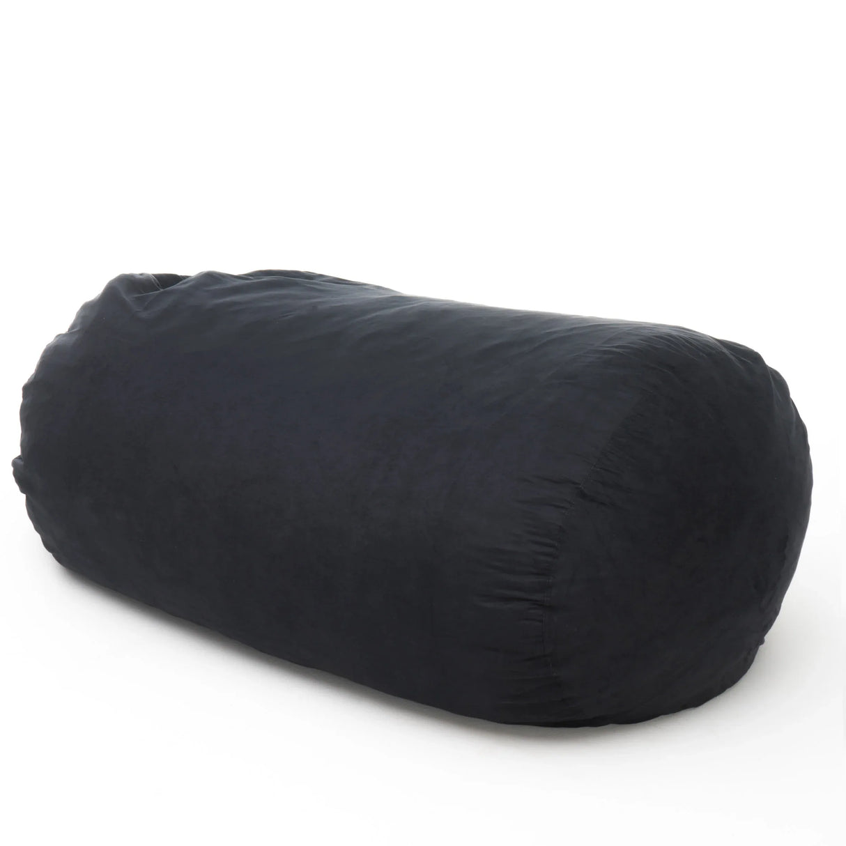 Microfiber Foam Filled Cylindrical Suede Bean Bag Chair - Omega Lifestyles
