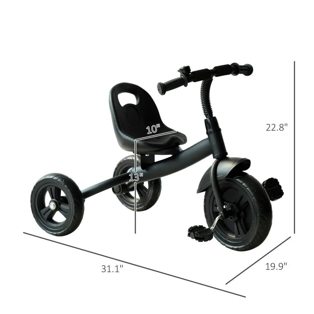 Ergonomic Lightweight Ride-On Toddler Bike With Bell - Omega Lifestyles