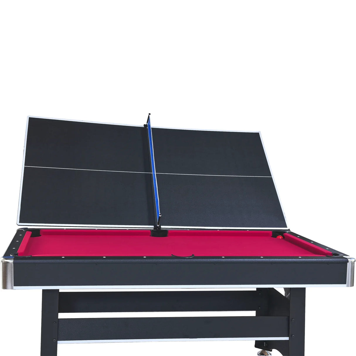 6-Foot Engineered Wood Pool Table With Tennis Top - Omega Lifestyles