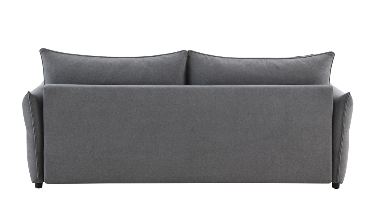 Contemporary Medium-Firm Fabric Pull-Out Sofa Sleeper With Storage - Omega Lifestyles