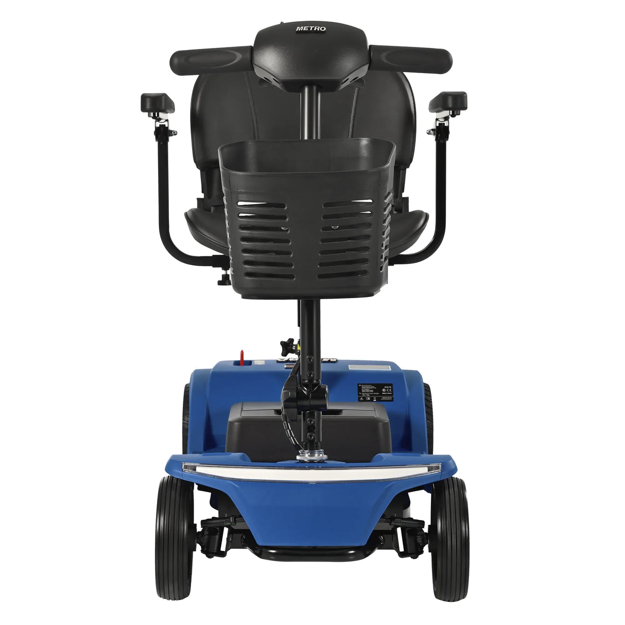 Metal Electric Mobility Scooter With Adjustable Seat And LED Lights - Omega Lifestyles