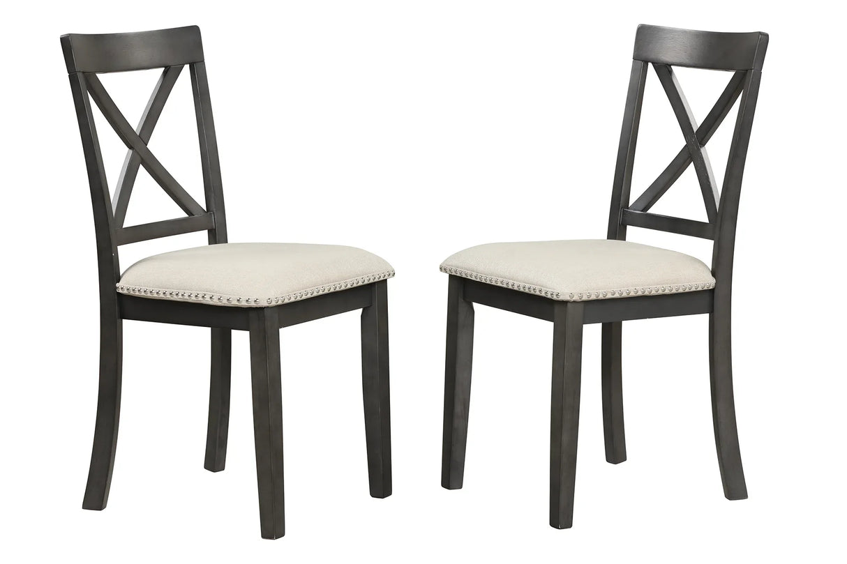 5-Piece Solid Wood Dining Table and Chairs Set - Omega Lifestyles