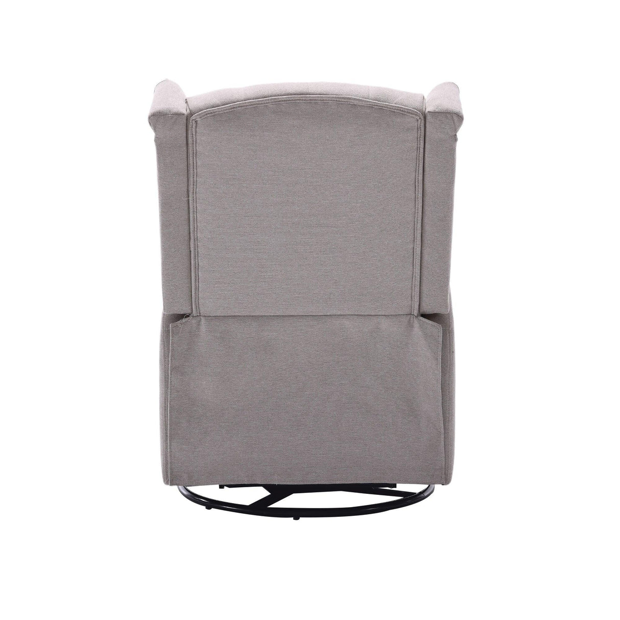 Multi-Functional Linen Recliner Chair With Rocking Swivel - Omega Lifestyles